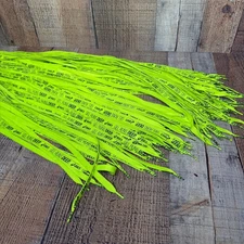 Huge Lot 45 Pairs Asics Gel Runs Deep Neon Yellow Replacement Shoelaces 52"