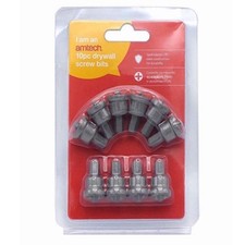 10pcs Drywall Dimpler Drill Bit Set For Ph2 S2 Plasterboard Philips Screw Driver