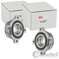 2X NTY RADLAGER-SATZ Hinten Beidseitig Passend FÜR BMW 5 Links+Rechts