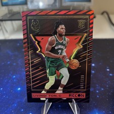 Chris Livingston 2023-24 Panini Red Rookie /199 Milwaukee Bucks