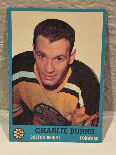 Charlie Burns #15 1962 Topps card