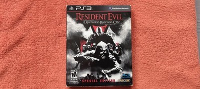 PS 3 RESIDENT EVIL OPERATION RACOON CITY SPEZIAL EDITION USK 18