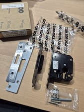 Zoo Hardware ZUKD64EPSS Euro Profile Dead Lock 64mm SSS Satin Stainless deadlock