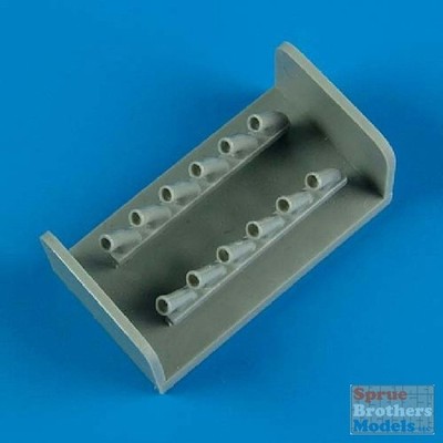 QBT48475 1:48 Quickboost Supermarine Seafire F.XVII Exhaust (AFX kit)