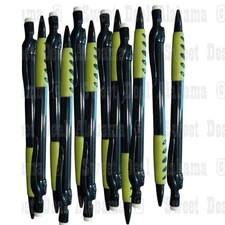 12-Pack Aspect Quick Click Mechanical Pencils - 0.5mm, Side Advance, Green Grip