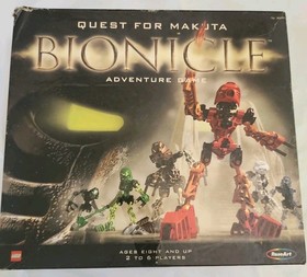 LEGO Bionicle Quest for Makuta Game 2001 UNPLAYED Sealed Bag Missing Parts READ