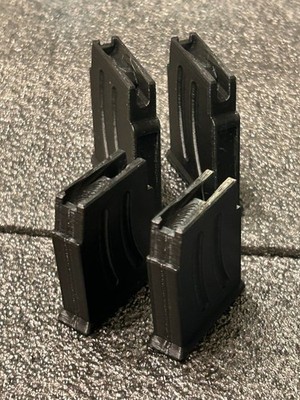 (2-Pack) CZ 22LR/ 17HM2 Single Shot Mag Adapter For 455, 452, 457, 45x (Ver B)