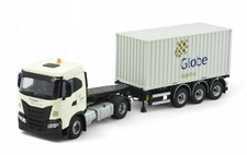 TEKNO,IVECO S-Way 4x2 with 3-axle container carrier and 20-foot container GLO...
