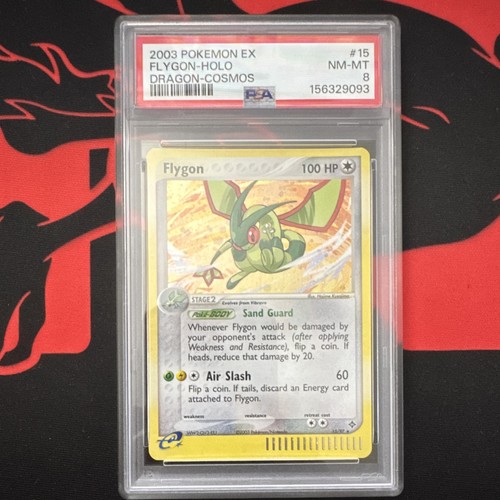 Flygon graded PSA 8 for sale on eBay