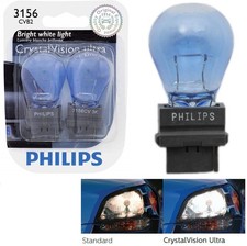 Philips Crystal Vision Ultra 3156 27w Two Bulbs Rear Turn Signal Replacement Fit Philips Crystal Vision Ultra 3156 27w Two Bulbs Rear Turn Signal Replacement Fit