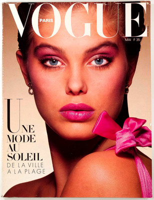RENEE SIMONSEN Guy Bourdin ROSEMARY McGROTHA Elle CAROL ALT Paris Vogue May 1983