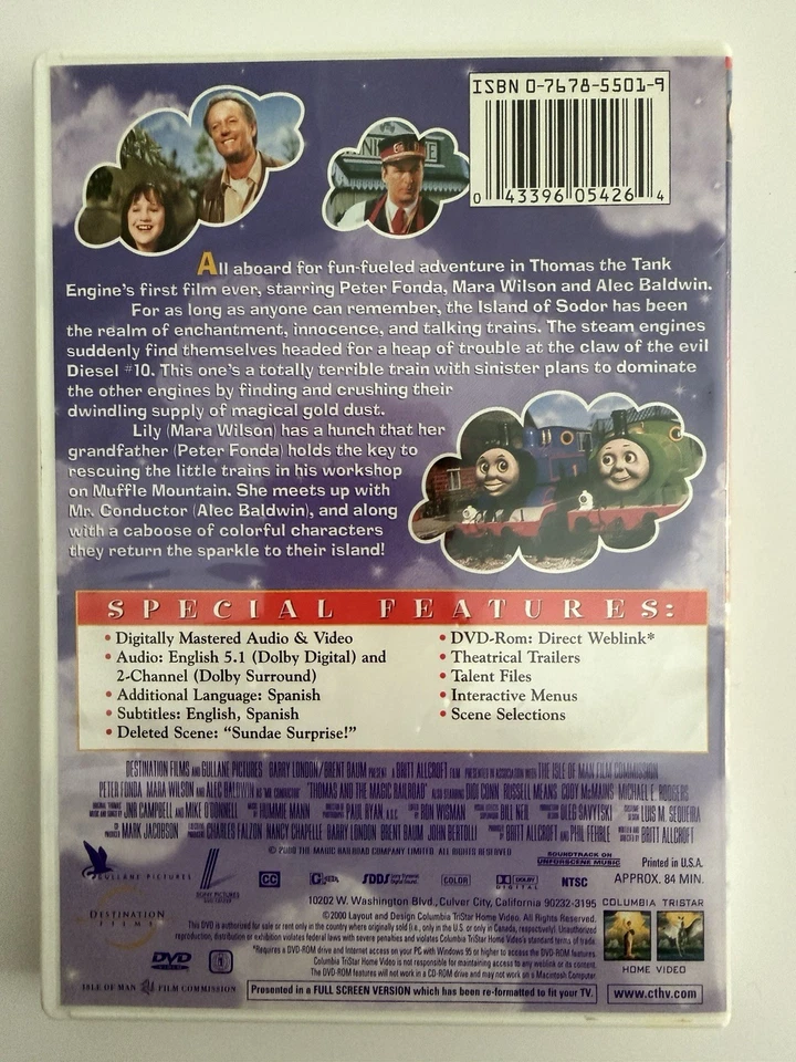 FOUR Used Thomas The Train DVDs - Image 2 of 4