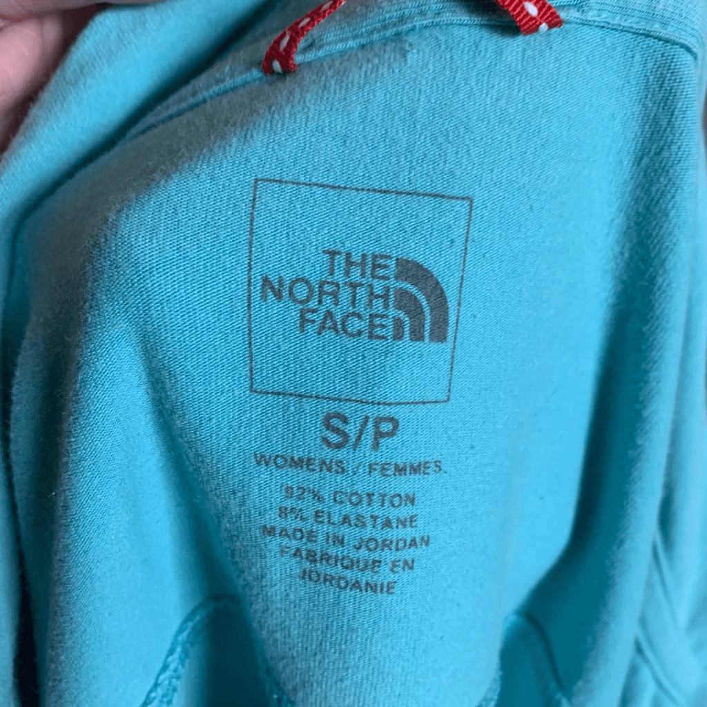The North Face blue fitted gorpcore split neck ho… - image 3