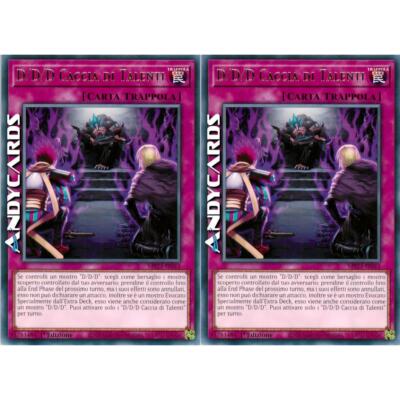 2x D/D/D TALENTJAGD   (D/D/D Headhunt)   Rare   MP23 IT043   1Ed   Yugioh