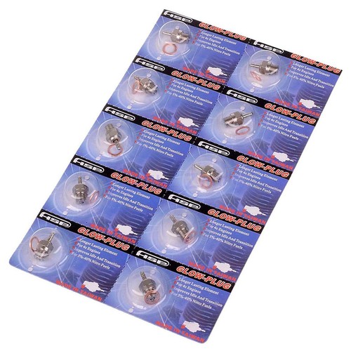 10x HSP Spark Glow Plug No.4 N4 Hot 70117 for RC Nitro Engines Car Truck Traxxas - Picture 4 of 4