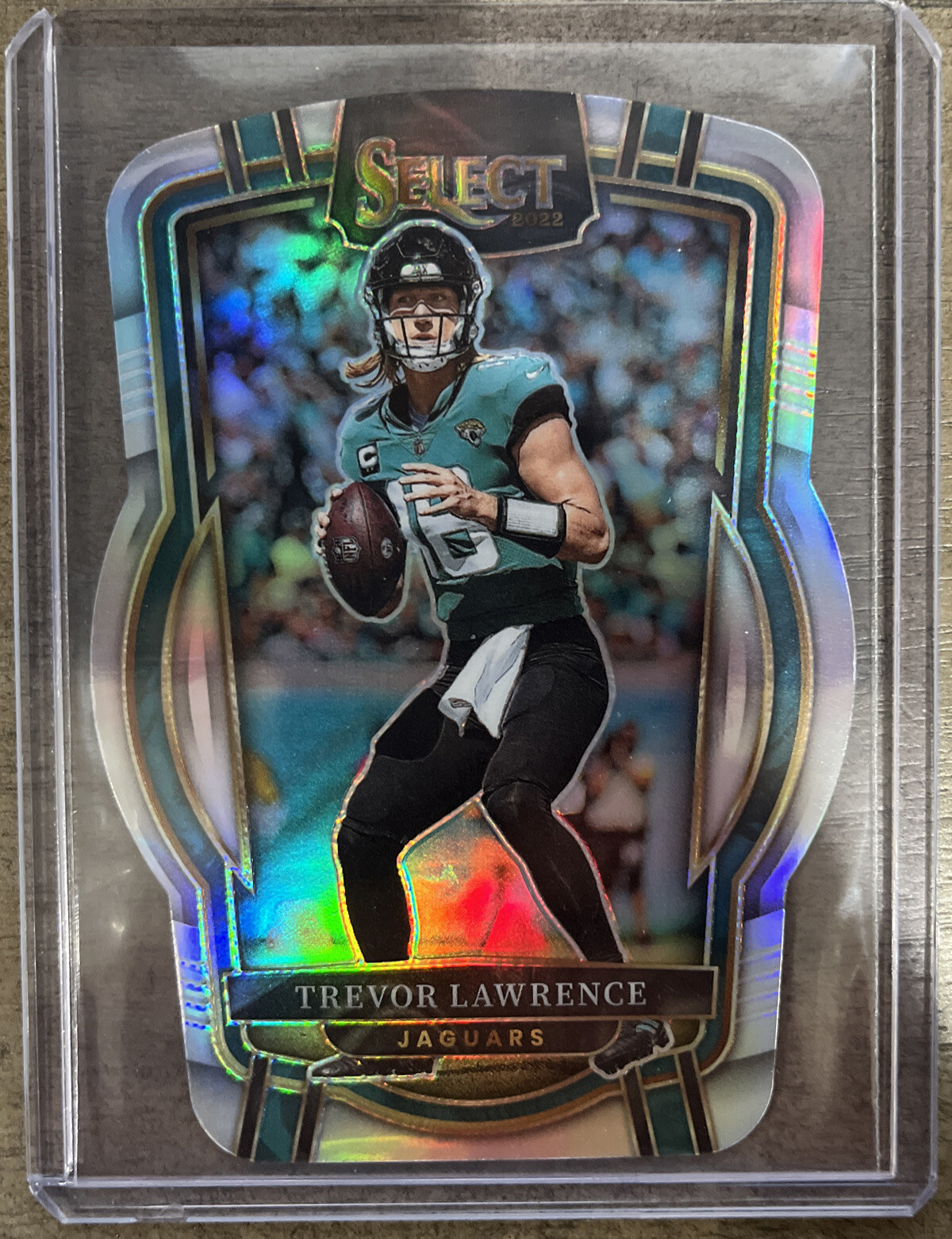 2022 Panini Select TREVOR LAWRENCE #254 Club Level SILVER Prizm Die Cut Jaguars