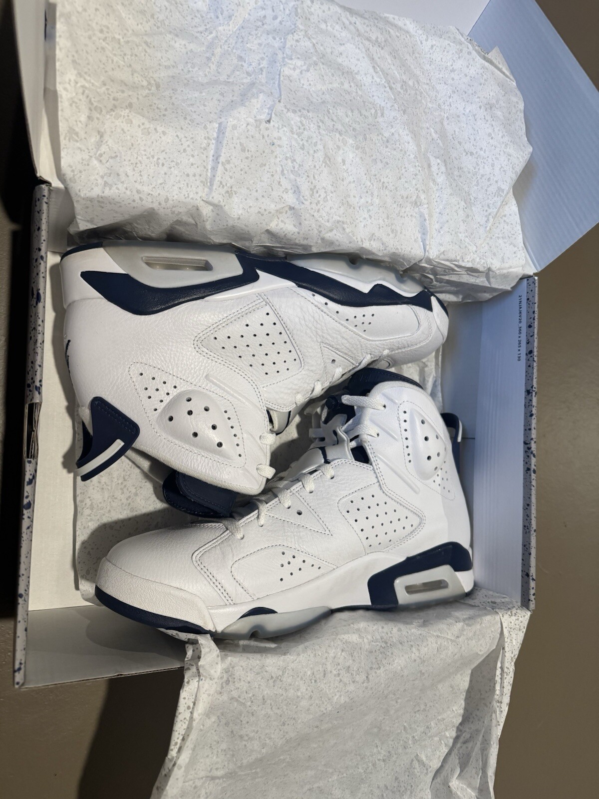 Size 12 - Jordan 6 Retro Midnight Navy