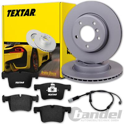 TEXTAR BREMSSCHEIBEN + BELÄGE VORNE passend für BMW 3er F30 F31 4er F32 F33 F36