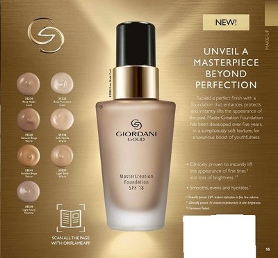 giordani gold silk foundation
