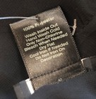 ANN TAYLOR ~ New! Black Sheer Keyhole Long Sleeve Blouse Beaded Neck Tie NWT XS