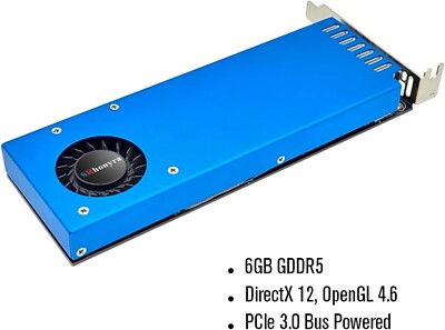 GTX 1060 6GB Low Profile Graphics Card HDMI DP Ports GDDR5 PCIe