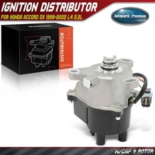 New Ignition Distributor with Cap & Rotor for Honda Accord DX 1998-2002 L4 2.3L