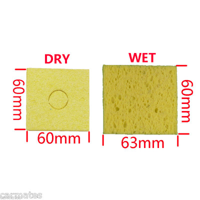 2 Cleaning Spong for Soldering Station Iron Tip Stand for ATTEN Hakko 936 Weller