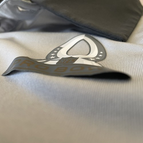 Nike Polo Shirt Mens NFL Pro Bowl Official On Field Gray Golf Dri-Fit - Picture 9 of 11