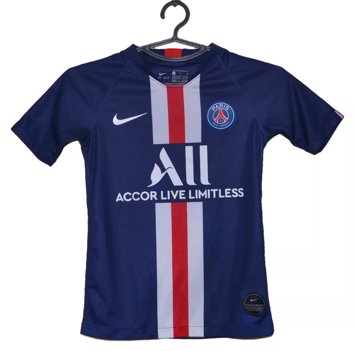 PSG 2019 2020 HOME FOOTBALL SHIRT JERSEY NIKE SIZE S BOYS eBay