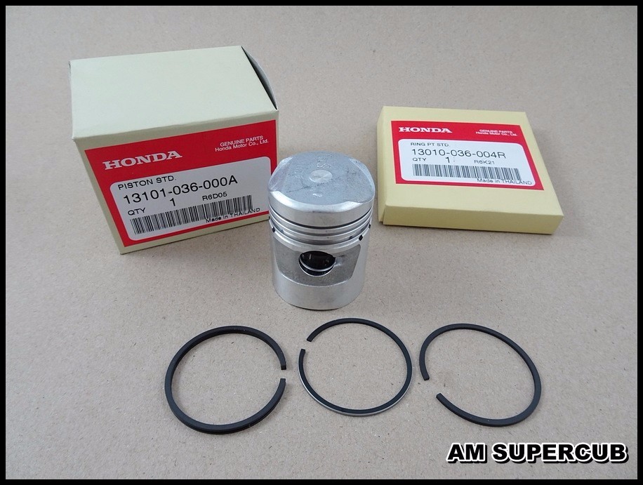 NOS Honda 50 cc. Z50M Z50A Z50 Z50R CT50 CF50 C50 XR50 CD50 Piston & Ring  STD