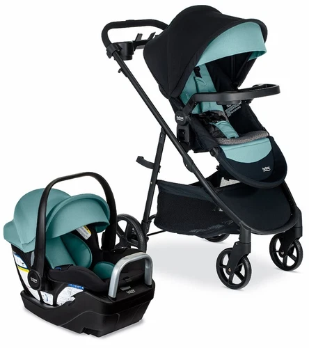 Britax Willow Brook S+ Travel System - Jade Onyx, Brand New! Free Shipping - Picture 1 of 8