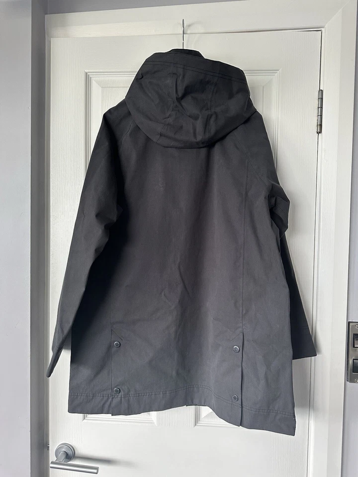 Barbour Dark Navy Clary Waterproof Jacket Uk10 - Image 4 of 4