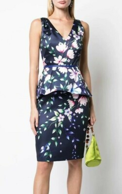 mikado cocktail dress