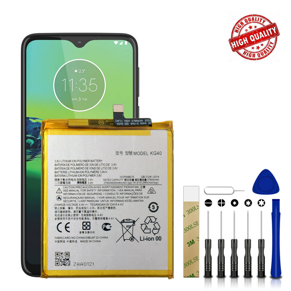 Nuova batteria 4000mAh/15.2WH KG40 per Motorola Moto G8 Play