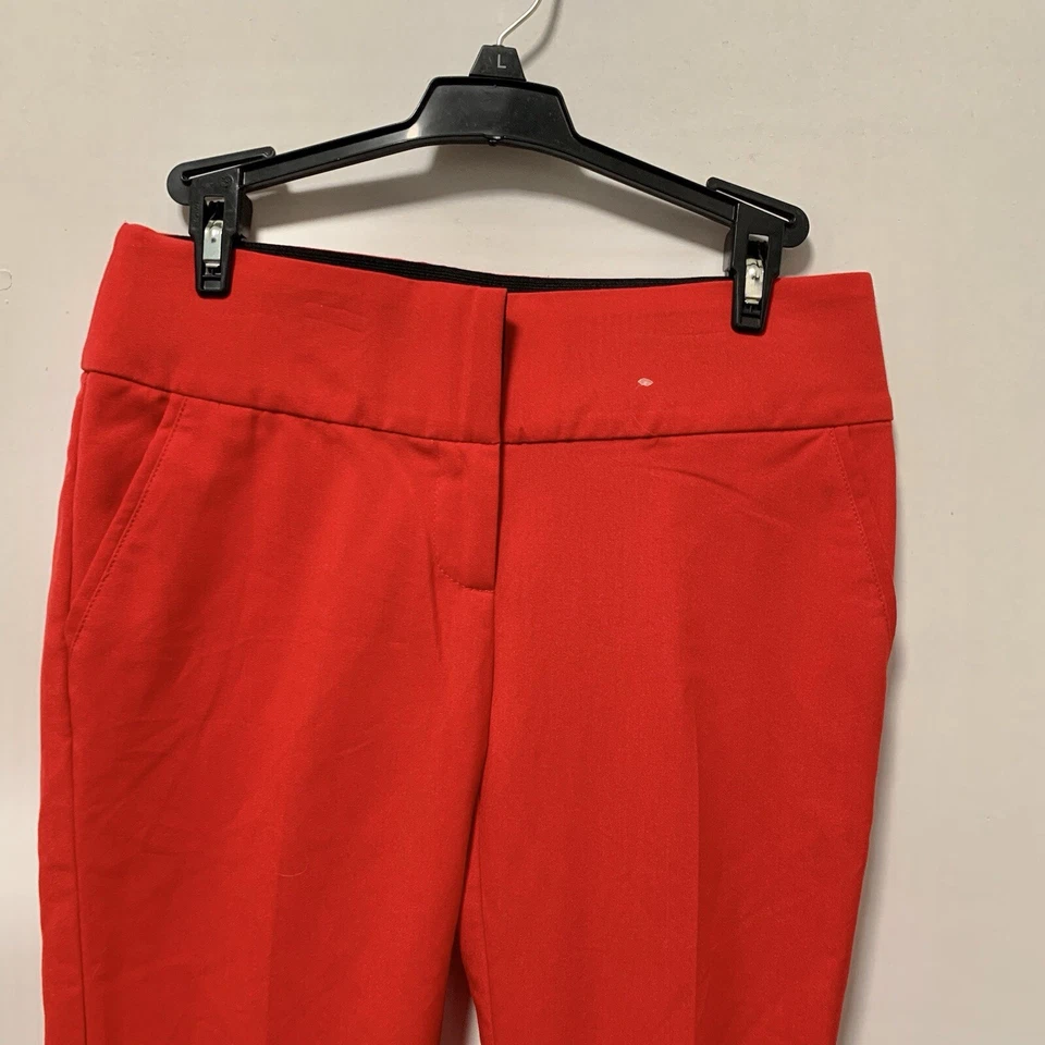 Pantalones para mujer XOXO rojo vibrante frente plano talla 4 nuevos sin etiquetas. Foto 3 de 4