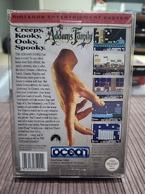 Boxed Complete CIB NES The Addams Family AUS PAL Nintendo rare Adams Free Post