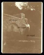 Waldshut 1915 - Woman at Waterworks - 1910s - Photo 9x11cm