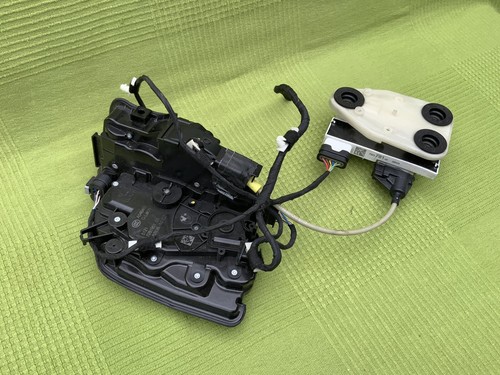 BMW F15 F16 X5 X6 FRONT LEFT Door lock Auto soft close Lock Rear 7281951 7323781 - Picture 3 of 18