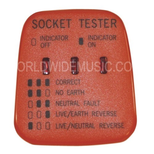 EAGLE UK 3 PIN MAINS SOCKET TESTER - 240V Polarity Test Plug Electrical Wiring - Picture 3 of 3