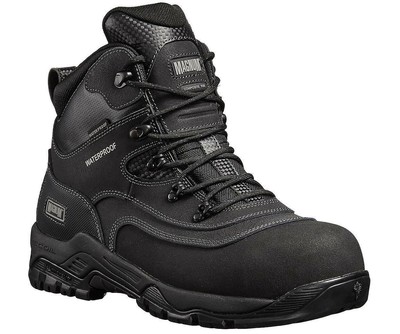 Magnum Broadside 6'' S3 schwarz wasserdicht Composite Zehe/Zwischensohle Sicherheitsstiefel