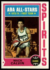 1974-75 Topps #245 Mack Calvin