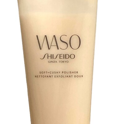 Waso Soft Plus Cushy Polisher by Shiseido for Women - 2.7 oz Scrub