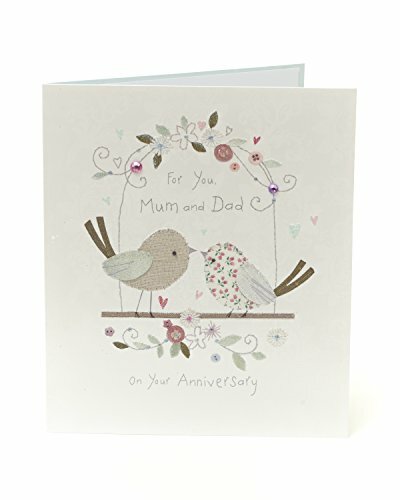 Открытка на годовщину мамы и папы - Открытка на годовщину свадьбы для мамы и папы - Идеальный подарок