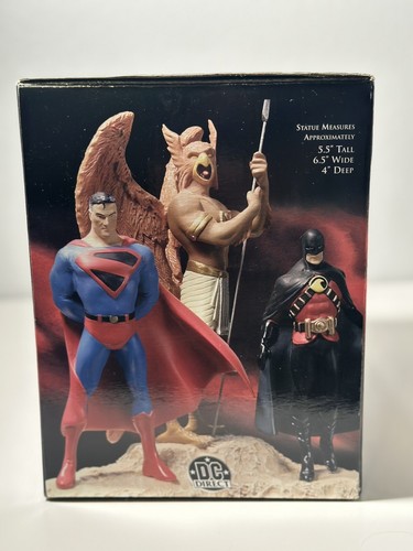 DC Direct KINGDOM COME STATUE Superman Hawkman Red Robin Near Mint COA 198/1100 - Picture 4 of 7