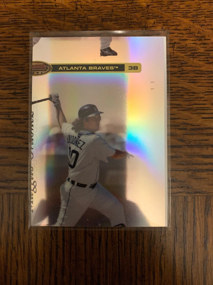 2007 Bowman Chrome Sterling Magglio Ordonez ERROR CARD - Image 2 of 3