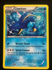 Pokemon 24/111 Clawitzer Furious Fists Holo Rare