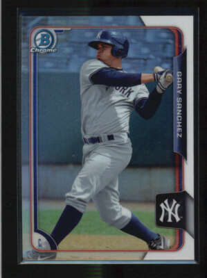GARY SANCHEZ 2015 BOWMAN CHROME PROSPECTS REFRACTOR #042/499 AH2199