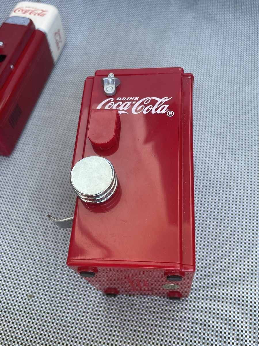 TableCraft Coca-Cola Vending Machine Toothpick Dispenser Tissue