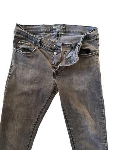 Phillips Plein Straight Cut Skinny Jeans Black Men’s Size 30x29 Good Condition - Picture 9 of 14