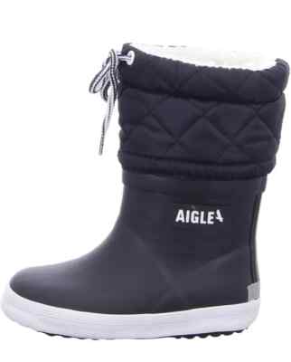 Aigle Unisex Kinder Giboulee 2 Regenstiefel/Gummistiefel Marine Blanc Gr. 6 UK/ 34 EU